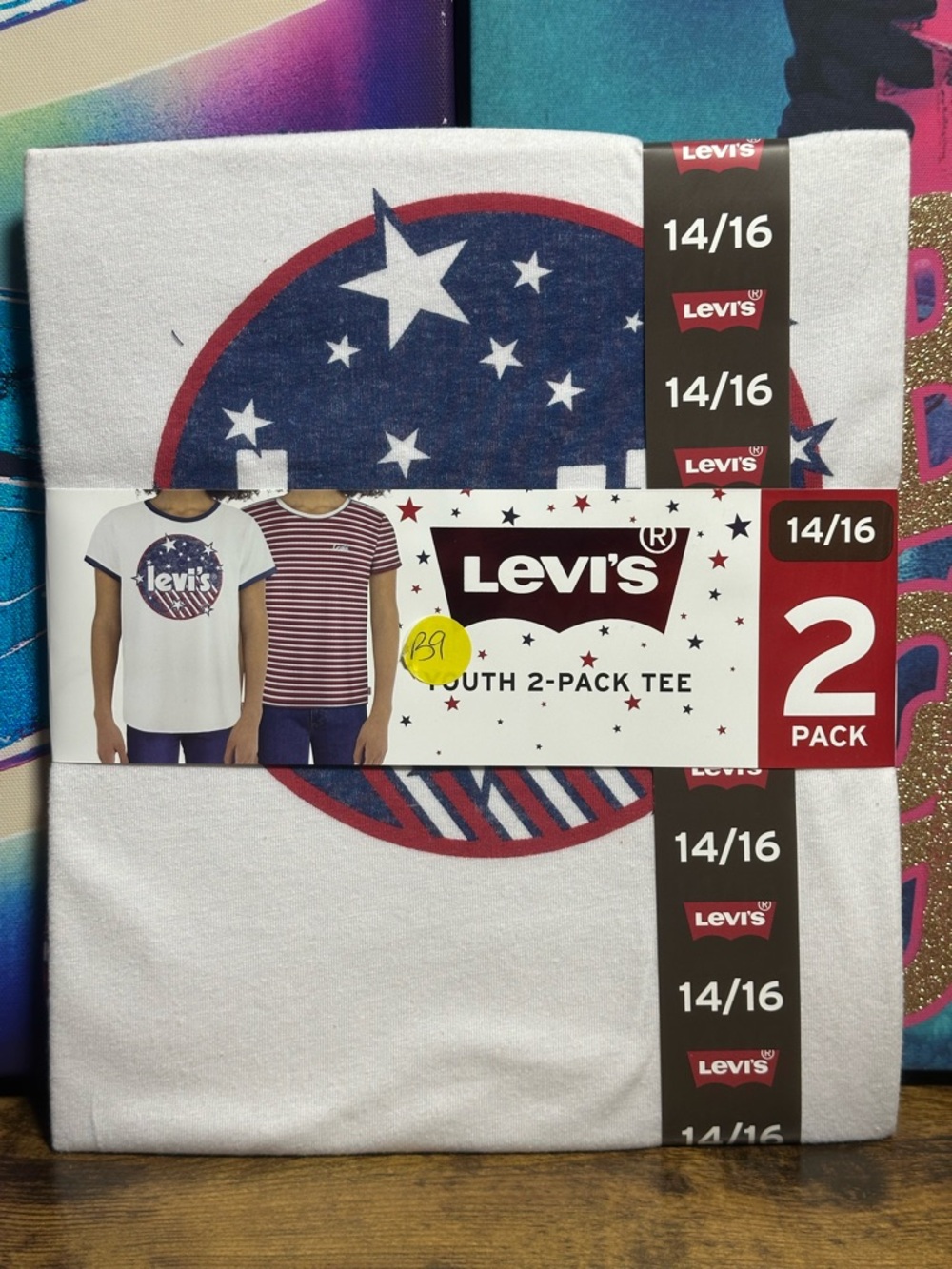 Levi’s Girls Youth TShirt 2 Pack Size 14/16
